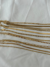 Load image into Gallery viewer, Gold Metal Bracelets set of 3