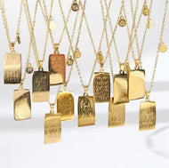Zodiac Card Necklace