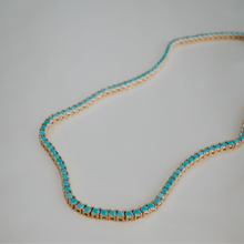 Load image into Gallery viewer, Turquoise Tennis Necklace *PRE SALE