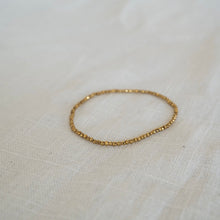 Load image into Gallery viewer, The Mya Stretchy Gold Beaded Bracelet * PRE SALE
