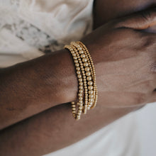 Load image into Gallery viewer, Everyday Gold Beaded Bracelets