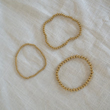 Load image into Gallery viewer, Everyday Gold Beaded Bracelets