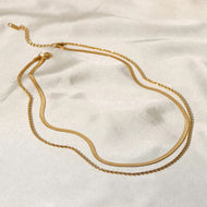 The Sofia Double Necklace